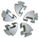 Huzzle Cast Puzzle Cpspi - Casse-tête - Argent - Métal - Unisexe - Dès 8 ans