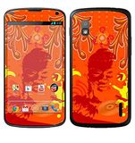 Royal Muurtattoo RS. 87147 zelfklevend voor LG Nexus 4, Design Party Time