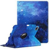 FINTIE Roterende hoes compatibel met iPad Pro 11 inch (2022/2021/2020/2018, 4e/3e/2e/1e generatie) - 360 graden draaibare standaardhoes met potloodhouder, automatisch waken/slapen, sterrenhemel