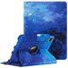 FINTIE Roterende hoes compatibel met iPad Pro 11 inch (2022/2021/2020/2018, 4e/3e/2e/1e generatie) - 360 graden draaibare standaardhoes met potloodhouder, automatisch waken/slapen, sterrenhemel