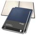 Sigel CO825 Conceptum Spiraalblok, 3 stuks, middernachtblauw, hardcover, ideaal als dagboek, bullet journal, ideeënboek, schrijfboek, ca. A4, gelinieerd