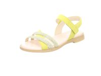 Gabor - Dames - Platte Sandalen - Suède - Limoen/Lichtgroen