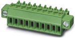 Phoenix Contact MC 1,5/2-STF-3,81 bloc de jonction vert