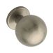 PORRO Meubelknop ø 20 mm, diepte 27 mm, messing vernikkeld mat, bolvormig