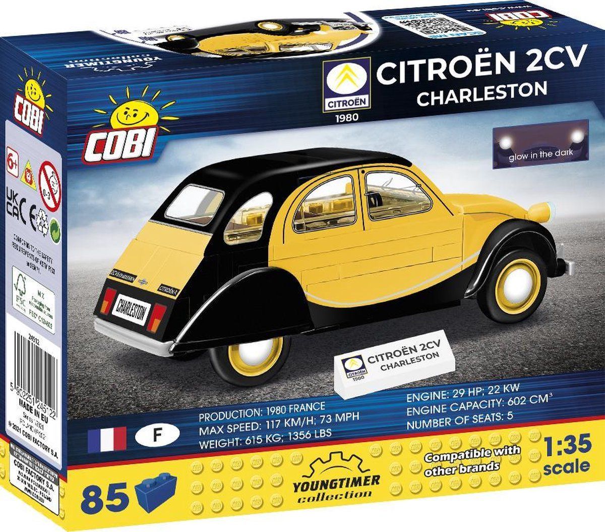 Cobi Youngtimer - Citroën 2CV Charleston 1980
