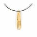 Shabama TUENT LUXE BLACK & WHITE necklace #shiny gold 1 u