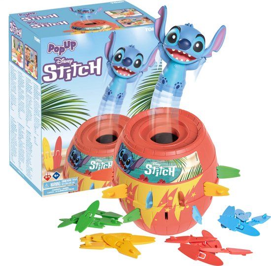 Tomy Disney Stitch - Pop Up Stitch - Kinderspel