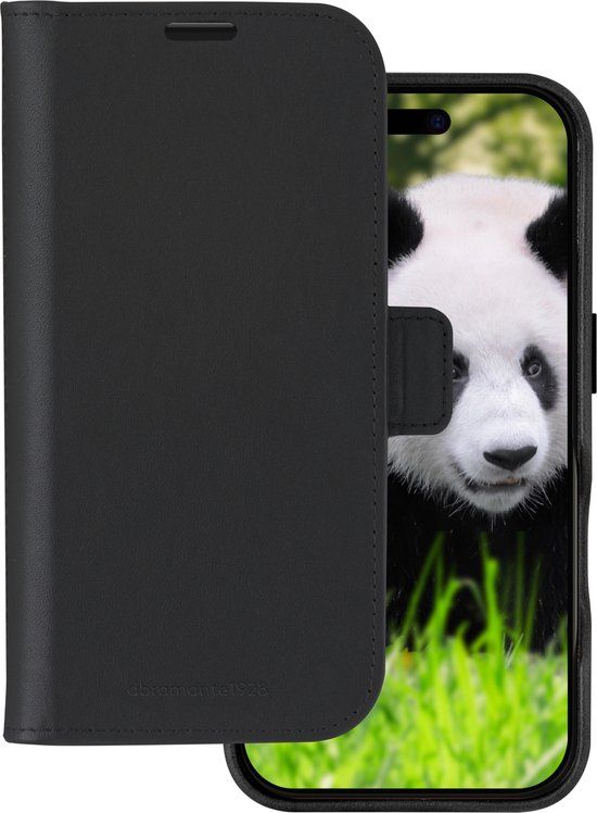 Dbramante1928 Lynge Mag Hoesje voor iPhone 16 Pro Max - Zwart
