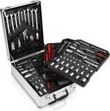 Merkloos 1031-delige Mobiele Gereedschapstrolley met Ratelset, Bits, Sleutels en Meetgereedschap