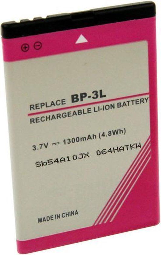 Replace NOKIA BP-3L - Accu - 4038338055818