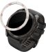 kwmobile Beschermende Ring geschikt voor Garmin Fenix 8 51mm AMOLED Fitness Tracker - Bezel Ring voor smartwatch - Beschermring voor smartwatch in zilver / rood.