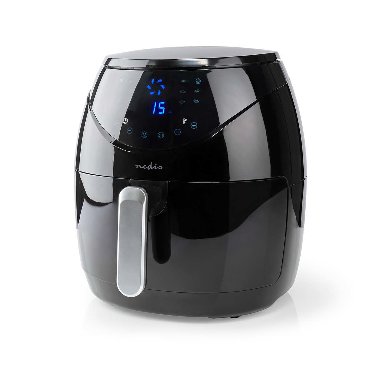 Nedis KAAF240EBK - Heteluchtfriteuse - 4.6L - 1500W - Zwart