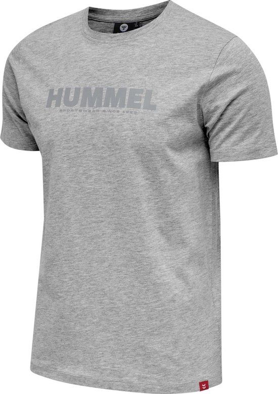 Hummel Legacy T-shirt - Grey Melange - Men's - Size M