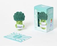 Coffret Les amis grigris Brocoli: Coffret avec 1 amigurimi et 1 livre de conseils bien-être