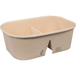 Depa Bak Bamboepapier + PP 2-vaks 700ml kilobak 171x118x57mm bruin 300 stuks