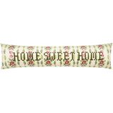 furn. Feeoni Home Sweet Home Fluwelen tochtstrip hoesje