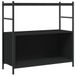 vidaXL Boekenrek 80x30x78,5 cm bewerkt hout en ijzer grijs sonoma