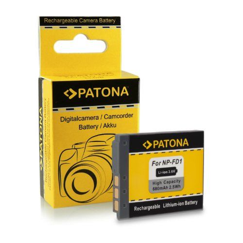 Patona Batterij NP-BD1 / NP-FD1 compatibel met Sony Cybershot DSC-T200 DSC-T300 DSC-T500 DSC-T700 DSC-T900
