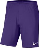 Nike Team Short Kinderen Dry Park III NB K Paars - Maat S