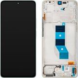 Xiaomi Display met Touchscreen Redmi Note 14 5G, met Frame, Groen (Coral Green), Service Pack 56001800O1700