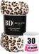 Bellatio Design Cadeau verjaardag 30 jaar vrouw set - Fleece plaid/deken luipaard print met 30 great years awesome mok