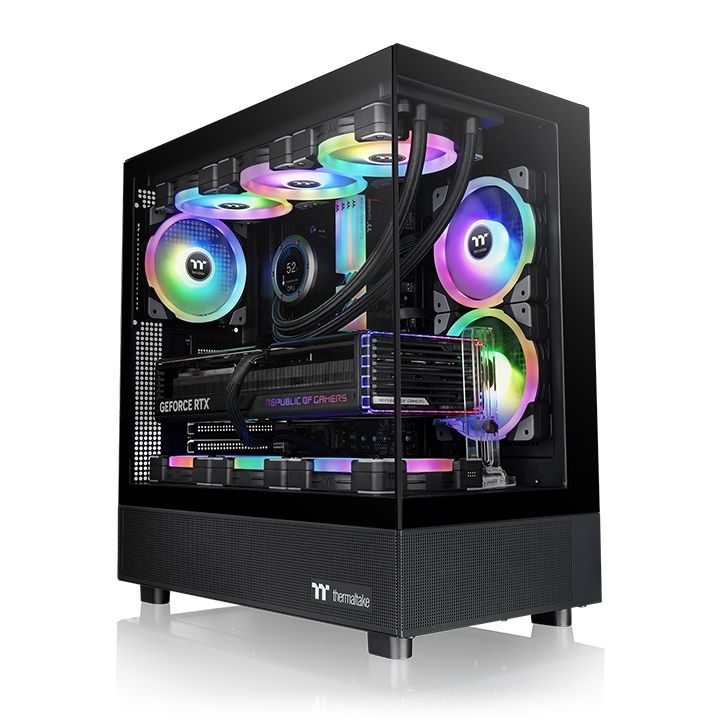 Thermaltake View 270 TG Midi Tower - Zwart