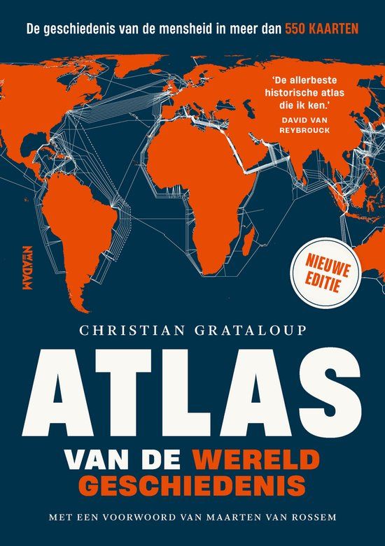 Nieuw Amsterdam Atlas 1 - Atlas van de wereldgeschiedenis | Hardcover | 640 pagina's | 05 november 2024