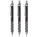 rOtring Tikky-vulpotlood | zwarte cilinder | 3-delige set