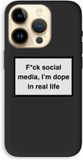 Case Company - iPhone 14 Pro Case - I'm dope - Bio-degradable - Back Cover