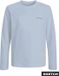 JACK & JONES T-shirt à manches longues pour garçon Celestial Blue