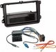 ACV kit 2-DIN Volkswagen divers véhicules avec compartiment de rangement