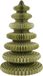 Mica Decorations Papieren Kerstboom - Opvouwbare Kunstkerstboom - H212 x Ø148 cm - Kerst Decoratie - FSC 100% - Groen