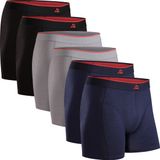 DANISH ENDURANCE Bamboe Boxershorts - Heren - 6 Paar - XXL