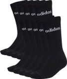 Adidas Performance Linear Gevoerde Sokken 10 Paar - Unisex - Zwart