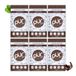PUR Gum Suikervrije Kauwgom | Gemaakt met Xylitol | Veganistisch, Aspartaamvrij & Glutenvrij | Natuurlijke Chocolate Mint Smaak Kauwgom, 55 Stuks (Pak van 6)