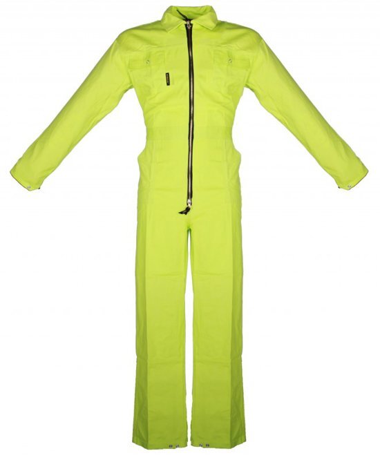 StÃ¸rvik Storvik Nicky Kinderoverall - 100% katoen - Kinderen Unisex - Maat 152 - Limegroen