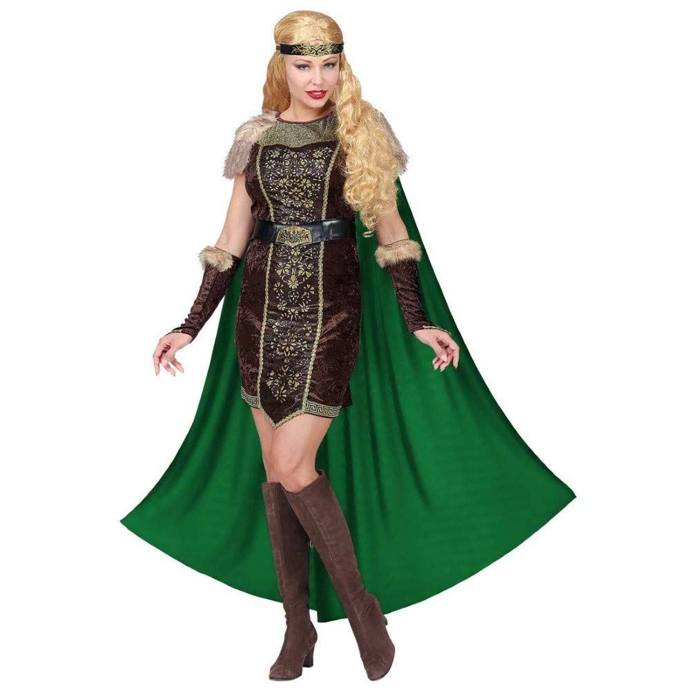Widmann Piraat & Viking Kostuum Onoverwinnelijke Viking Fridrika Vrouw Small Carnaval kostuum Verkleedkleding