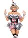Leg Avenue Darling Harlekijn Halloween-kostuum, veelkleurig, M