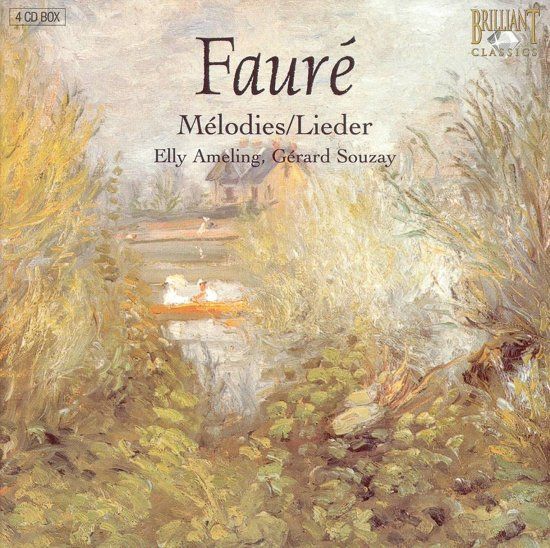Gabriel Faure Lieder, Complete Songs - 4CD