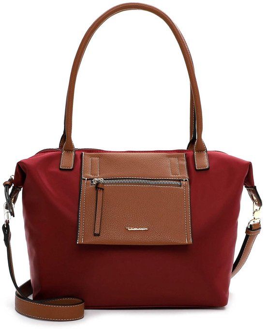 Tamaris Fabrizia Cityshopper Schoudertas Darkred