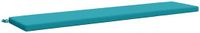 vidaXL - Bankkussen - SOEST - 100% Polyester - Turquoise - 180 x 40 x 5 cm