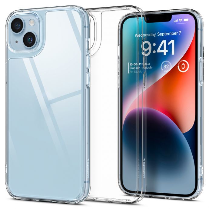 Spigen Quartz Hybrid Case for iPhone 14 Plus - Transparent