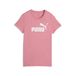 PUMA ESS No. 1 Logo T-shirt voor dames XS, Wild Pink