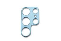 System-S Camera bescherming lens cover aluminium voor Samsung Galaxy S22 Ultra in blauw