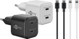 Goobay 35 W Twin Power Set 2x USB-C Opladers