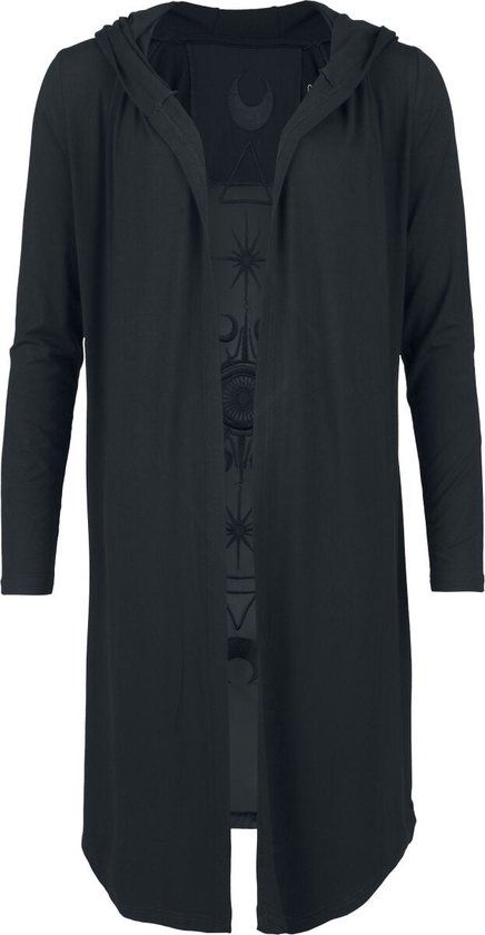 Gothicana by EMP Gothicana Zwarte bovenkant met gaasdetails - Dames - S