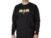 Nike Sportswear Swoosh Air Fleece Sweatshirt - Trui - Unisex - S - Zwart/Goud/Wit