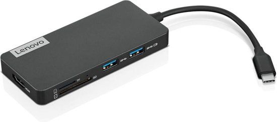 Lenovo USB Hub 4X90V55523 - Black
