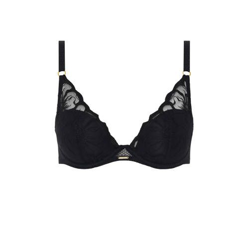 Chantelle Fleurs Voorgevormde Beugel-BH - Zwart