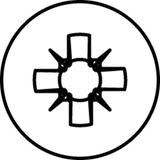HECO TOPIX-Plus Spaanplaatschroef 2,5x25mm Verzinkt